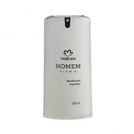 Desodorante Spray Natura Homem Cromo
